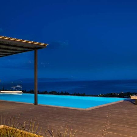New Villa Blue With Private Pool At Trapezaki Livathos  Dış mekan fotoğraf